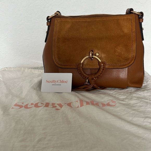 See by Chloe brown crossbody handbag - Picture 1 of 5